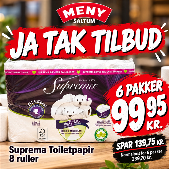 Suprema toiletpapir