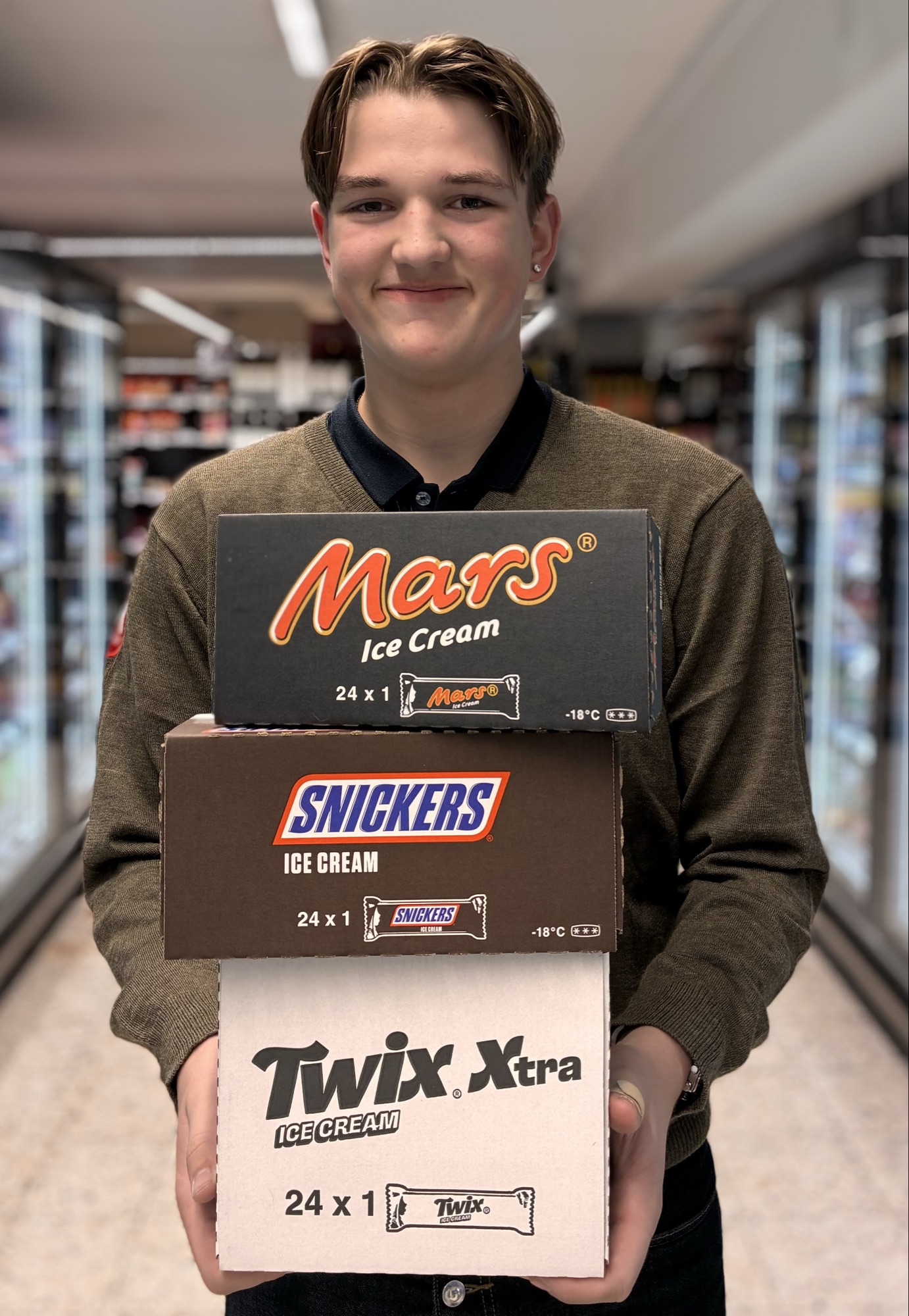 24x Sneakers, Mars eller Twix💥